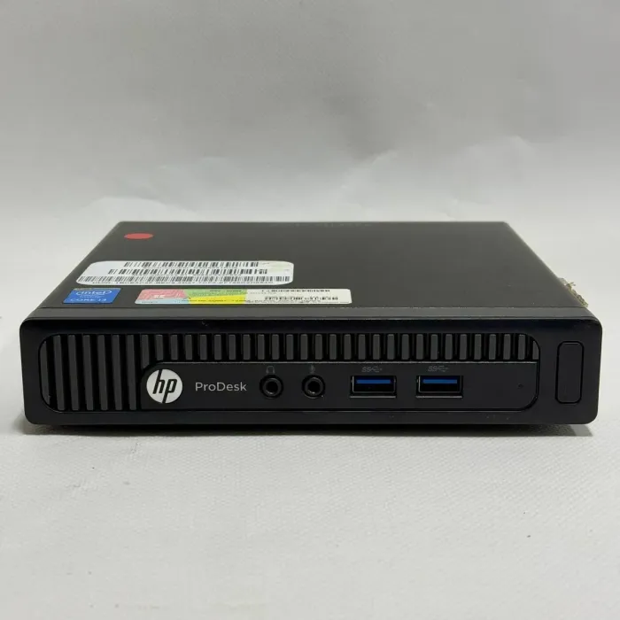 Комплект ПК: HP ProDesk 400 G1 Desktop Mini USFF / Intel Core i3-4160T (2 (4) ядра по 3.1 GHz) / 8 GB DDR3 / 256 GB SSD M.2 / Intel HD Graphics 4400 + Монітор LG Flatron E2211S-BN / 22" (1920x1080) TN / VGA б/в - зображення 4