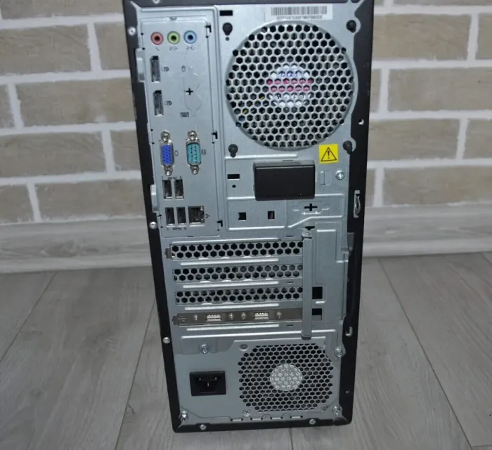 Комп'ютер Lenovo ThinkCentre M910T Tower / Intel Core i5-7500 (4 ядра по 3.4 - 3.8 GHz) / 16 GB DDR4 / 240 GB SSD / Intel HD Graphics 630 / Wi-Fi / DVD-ROM / Windows 11 Pro б/в - зображення 7