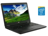Ноутбук Dell Latitude E5550 / 15.6" (1366x768) TN / Intel Core i7-5600U (2 (4) ядра по 2.6 - 3.2 GHz) / 8 GB DDR3 / 240 GB SSD / Intel HD Graphics 5500 / WebCam / Win 10 Pro б/в