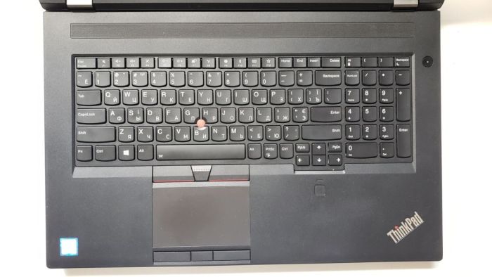 Мобільна робоча станція Lenovo ThinkPad P72 / 17.3" (1920x1080) IPS / Intel Core i7-8850H (6 (12) ядер по 2.6 - 4.3 GHz) / 32 GB DDR4 / 128 GB SSD + 512 GB SSD + 750 GB HDD / nVidia Quadro P2000, 4 GB GDDR5, 128-bit / WebCam б/в - зображення 3
