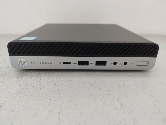 Неттоп HP EliteDesk 800 G3 USFF / Intel Core i5-6500T (4 ядер по 2.5 - 3.1 GHz) / 8 GB DDR4 / 240 GB SSD / Intel UHD Graphics 530 б/в - зображення 2