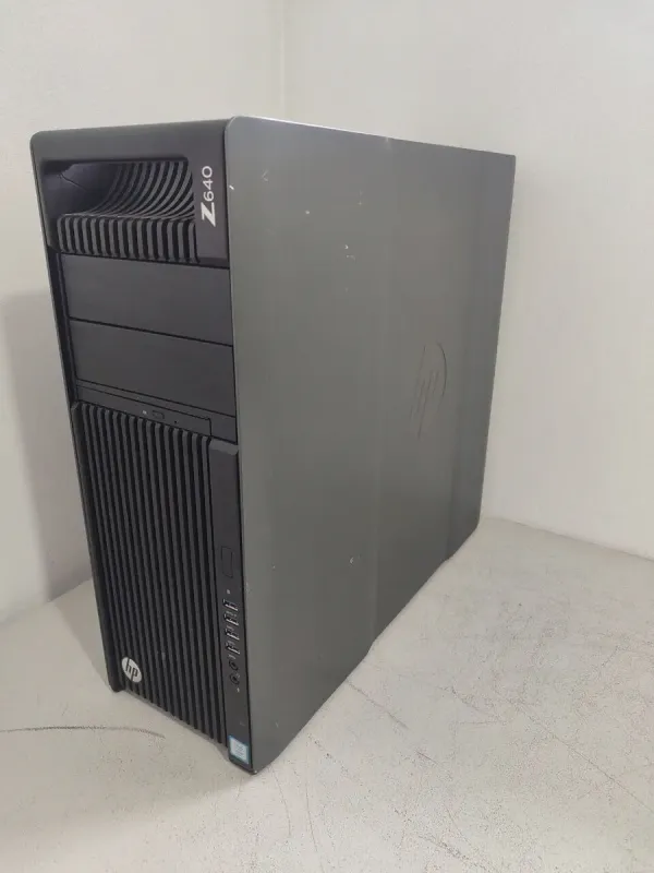 Робоча станція HP Z640 Workstation Tower / 2x Intel Xeon E5-2697 v3 (14 (28) ядер по 2.6 - 3.6 GHz) / 64 GB DDR4 / 512 GB SSD / nVidia Quadro K2200, 4 GB GDDR5, 128-bit / DVD-ROM б/в - зображення 4