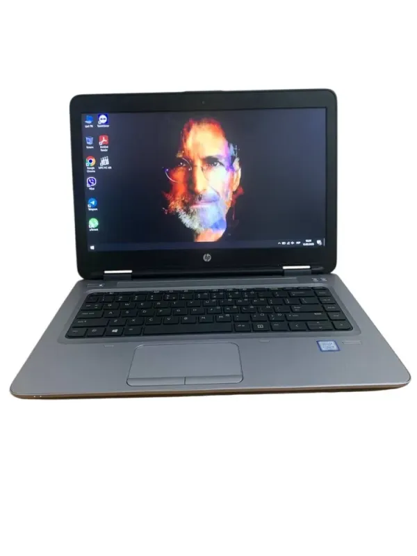 Ноутбук HP Probook 640 G3 / 14" (1920x1080) TN / Intel Core i5-7300U (2 (4) ядра по 2.6 - 3.5 GHz) / 8 GB DDR4 / 256 GB SSD / Intel HD Graphics 620 / WebCam / Win 10 Home б/в - зображення 2