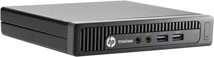 Неттоп HP EliteDesk 800 G2 Desktop Mini USFF / Intel Core i5-6500T (4 ядра по 2.5 - 3.1 GHz) / 8 GB DDR4 / 256 GB SSD / Intel UHD Graphics 530 б/в - зображення 2