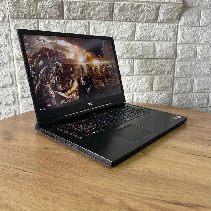 Ігровий ноутбук Dell Inspiron G7 7790 / 17.3" (1920x1080) IPS / Intel Core i7-9750H (6 (12) ядер по 2.6 - 4.5 GHz) / 16 GB DDR4 / 256 GB SSD + 1000 GB HDD / nVidia GeForce RTX 2060, 6 GB GDDR6, 192-bit / WebCam б/в - зображення 4