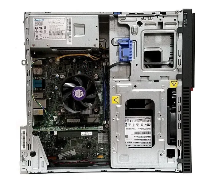 Ігровий ПК Lenovo ThinkCentre M700 SFF / Intel Core i5-6500 (4 ядра по 3,2 - 3,60 ГГц) / 8 ГБ DDR4 / 256 ГБ SSD / AMD Radeon 550, 2 ГБ GDDR5, 64-біт / Win 10 Home б/в - зображення 4