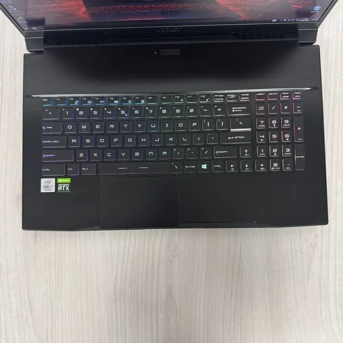 Ігровий ноутбук Б-клас MSI GF75 Thin 10UEK / 15.6" (1920x1080) IPS / Intel Core i7-10750H (6 (12) ядер по 2.6 - 5.0 GHz) / 16 GB DDR4 / 512 GB SSD NVMe / nVidia GeForce RTX 3060, 6 GB GDDR6, 192-bit / WebCam б/в - зображення 7