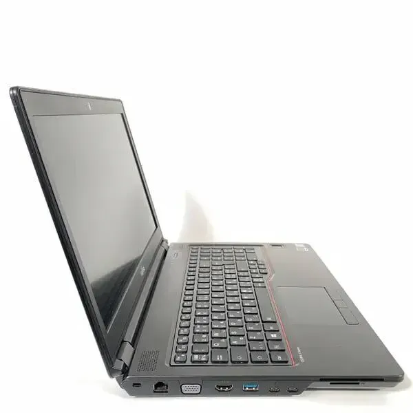 Мобільна робоча станція Б-клас Fujitsu Celsius H780 / 15.6" (1920x1080) IPS / Intel Core i7-8850H (6 (12) ядер по 2.6 - 4.3 GHz) / 16 GB DDR4 / 512 GB SSD / nVidia Quadro P1000, 4 GB GDDR5, 256-bit / WebCam / Fingerprint б/в - зображення 4