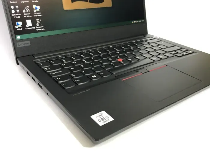 Ультрабук Lenovo ThinkPad E14 G1 / 14" (1920x1080) IPS / Intel Core i3-10110U (2 (4) ядра по 2.1 - 4.2 GHz) / 8 GB DDR4 / 128 GB SSD / Intel UHD Graphics / WebCam / Win 10 Pro б/в - зображення 8