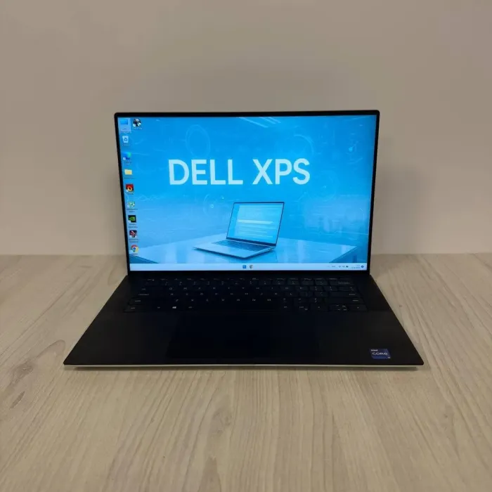 Ігровий ноутбук Dell XPS 15 9510 / 15.6" (1920x1200) IPS / Intel Core i9-11900H (8 (16) ядер по 2.1 - 4.9 GHz) / 32 GB DDR4 / 512 GB SSD NVMe / nVidia GeForce RTX 3050 Ti, 4 GB GDDR6, 128-bit / WebCam б/в - зображення 2
