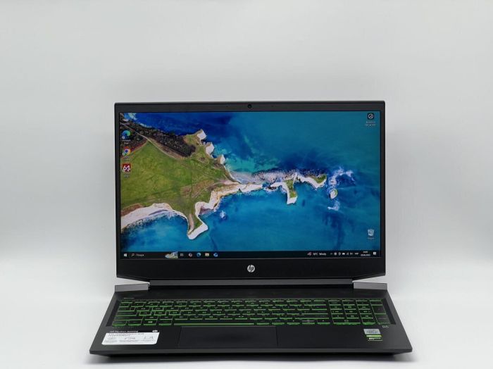 Ігровий ноутбук Б-клас HP Pavilion Gaming 16-a0032dx / 16.1" (1920x1080) IPS / Intel Core i5-10300H (4 (8) ядер по 2.5 - 4.5 GHz) / 16 GB DDR4 / 480 GB SSD / nVidia GeForce GTX 1660 Ti Max-Q, 6 GB GDDR6, 192-bit / WebCam б/в - зображення 2