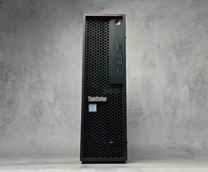 Робоча станція Lenovo ThinkStation P320 SFF / Intel Xeon E3-1245 v6 (4 (8) ядра по 3.7 - 4.1 GHz) / 32 GB DDR4 / NO HDD / nVidia Quadro P600, 2 GB GDDR5, 128-bit б/в - зображення 2