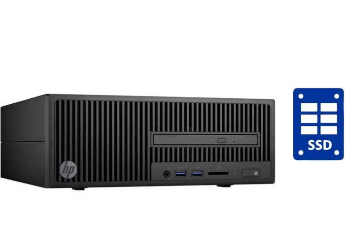 ПК HP 280 G2 SFF / Intel Core i3-6100 (2(4) ядра по 3.7GHz) / 4GB DDR3 / 120GB SSD / HD Graphics 530 / DVD-ROM / Win 10 б/в - зображення 1
