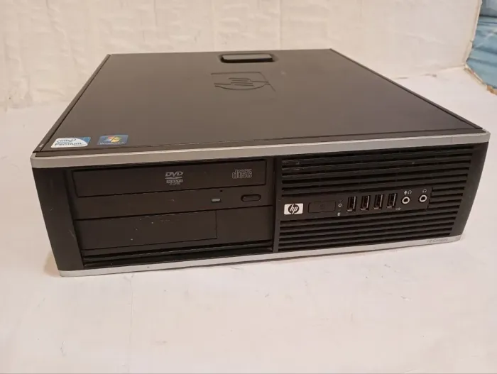 Комплект ПК Б-клас: HP Compaq 6000 Pro SFF / Intel Core 2 Quad Q8300 (4 ядра по 2.5 GHz) / 8 GB DDR3 / 120 GB SSD / Intel GMA Graphics 4500 / DVD-RW + Монітор HP Compaq LA2306x / 23" (1920x1080) IPS / DP, DVI, VGA, USB 2.0 / VESA 100x100 б/в - зображення 3