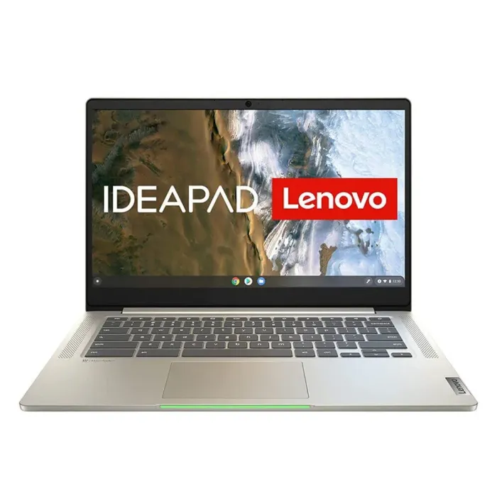 Ноутбук Lenovo IdeaPad 5 Chrome 14ITL6 / 14" (1920x1080) IPS Touch / Intel Pentium Gold 7505 (2 (4) ядра по 2.0 - 3.5 GHz) / 4 GB DDR4 / 128 GB SSD / Intel UHD Graphics / WebCam / ChromeOS б/в - зображення 1