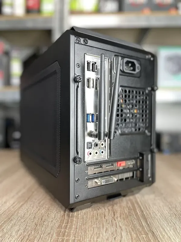 Ігровий ПК Cougar QBX Tower NEW / Intel Core i5-10400F (6 (12) ядер по 2.9 - 4.3 GHz) / 16 GB DDR4 / 512 GB SSD / MSI GTX 1070 AERO ITX, 8 GB GDDR5, 256-bit / 620W б/в - зображення 8