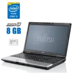 Ноутбук Б-класс Fujitsu LifeBook E782 / 15.6" TN / Intel Core i5-3320M (2(4) ядра по 2.6-3.3 GHz) / 8GB DDR3 / 120GB SSD / HD Graphics 4000 / WebCam б/в