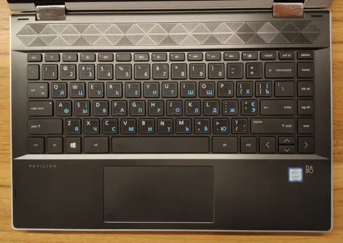 Ноутбук-трансформер HP Pavilion X360m 14m-cd / 14" (1366x768) TN Touch / Intel Core i3-8130U (2 (4) ядра по 2.2 - 3.4 GHz) / 8 GB DDR4 / 240 GB SSD / Intel UHD Graphics 620 / WebCam  б/в - зображення 5