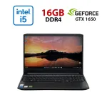 Ігровий ноутбук Б-класу Lenovo IdeaPad Gaming 3 15IHU6 / 15,6" (1920x1080) IPS / Intel Core i5-11300H (4 (8) ядра по 2,6 - 4,4 ГГц) / 16 ГБ DDR4 / 480 ГБ SSD / nVidia GeForce GTX 1650, 4 ГБ GDDR6, 128-біт / Веб-камера б/в