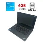 Ноутбук Lenovo ThinkPad Edge 15 / 15.6" (1366x768) TN / Intel Core i3-380M (2(4) ядра по 2.53 GHz) / 6 GB DDR3 / 320 GB HDD / Intel HD Graphics / WebCam б/в