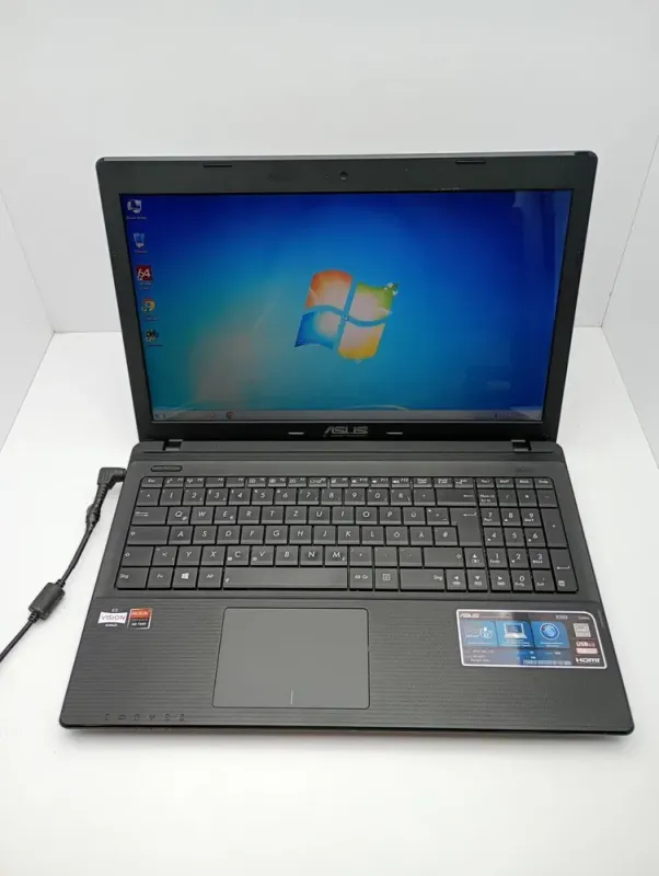 Ноутбук Asus X55 / 15.6" (1366x768) TN / AMD E2-1800 (2 ядра по 1.7 GHz) / 4 GB DDR3 / 320 GB HDD / AMD Radeon HD 7340 Graphics / WebCam б/в - зображення 7