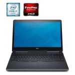 Мобільна робоча станція Dell Precision 7510 / 15.6" (1920x1080) IPS Touch / Intel Core i7-6820HQ (4 (8) ядра по 2.7 - 3.6 GHz) / 32 GB DDR4 / 256 GB SSD M.2 + 500 GB HDD / AMD FirePro W5170M, 2 GB GDDR5, 128-bit / WebCam б/в