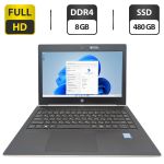 Ультрабук HP EliteBook 430 G5 / 13.3" (1920x1080) IPS / Intel Core i5-8250U (4 (8) ядра по 1.6 - 3.6 GHz) / 8 GB DDR4 / 480 GB SSD / Intel UHD Graphics 620 / WebCam б/в