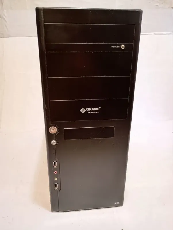 ПК Б-класс Grand 319B Tower / Intel Core 2 Quad Q8200 (4 ядра по 2.33 GHz) / 4 GB DDR2 / 60 GB SSD / Intel GMA 3100 Graphics / 400W б/в - зображення 2