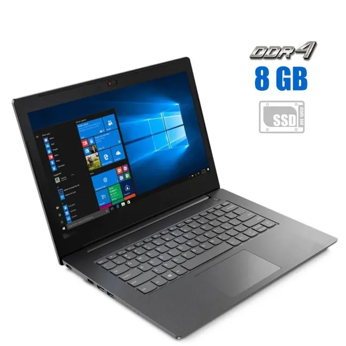 Ноутбук Lenovo V130-14IKB / 14" TN / Core i3-6006U (2(4) ядра по 2GHz) / 4GB DDR4 / 120GB SSD / HD Graphics 520 / WebCam б/в - зображення 1