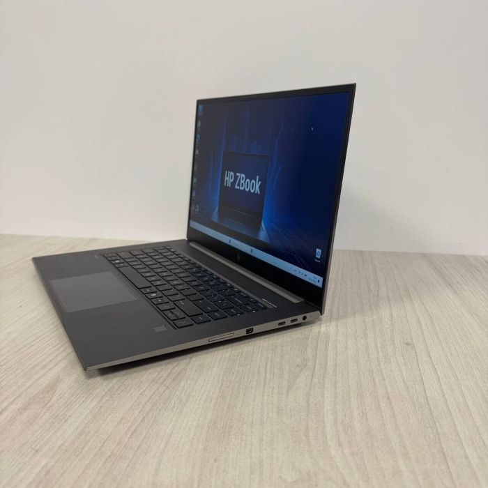 Мобільна робоча станція HP ZBook Studio G7 / 15,6" (1920x1080) IPS / Intel Core i7-10850H (6 (12) ядер по 2,7 - 5,1 ГГц) / 32 ГБ DDR4 / 512 ГБ SSD NVMe / nVidia Quadro RTX 4000 Max-Q, 8 ГБ GDDR6, 256-біт / WebCam б/в - зображення 5