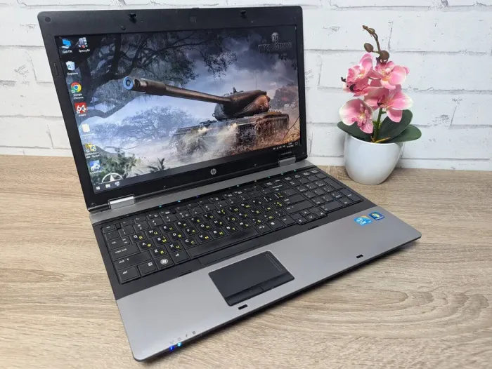 Ноутбук Б-клас HP ProBook 6550b / 15.6" (1366x768) TN / Intel Core i5-480M (2 (4) ядра по 2.66 - 2.93 GHz) / 8 GB DDR3 / 500 GB HDD / Intel HD Graphics / DVD-ROM б/в - зображення 3