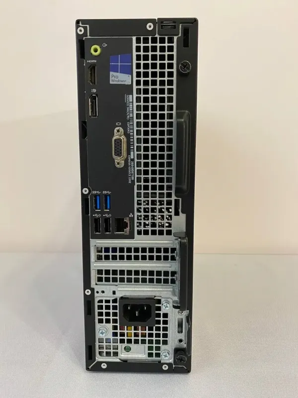 Комп'ютер Dell OptiPlex 3050 SFF / Intel Core i5-7500 (4 ядра по 3.4 - 3.8 GHz) / 8 GB DDR4 / 240 GB SSD / Intel HD Graphics 630 / DVD-ROM б/в - зображення 6