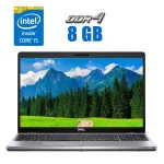 Ультрабук Dell Latitude 5511 / 15.6" (1920x1080) IPS / Intel Core i5-10400H (4 (8) ядра по 2.6 - 4.6 GHz) / 8 GB DDR4 / 240 GB SSD / Intel UHD Graphics / WebCam б/в