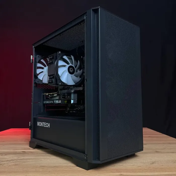 Збірка на замовлення: ігровий ПК Montech Air 100 ARGB Black Tower / AMD Ryzen 5 7500F (6 (12) ядер по 3,7 - 5,0 ГГц) / 32 ГБ DDR5 / 1000 ГБ SSD M.2 / nVidia GeForce RTX 5060, 8 ГБ GDDR7, 128-bit / 650W - зображення 5