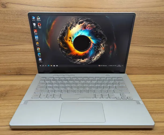 Ігровий ноутбук Asus ROG Zephyrus G 14 GA401Q / 14" (1920x1080) IPS / AMD Ryzen 9 5900HS (8 (16) ядер по 3.0 - 4.6 GHz) / 16 GB DDR4 / 1000 GB SSD / nVidia GeForce RTX 3060, 6 GB GDDR6, 192-bit / WebCam / Windows 10 б/в - зображення 2