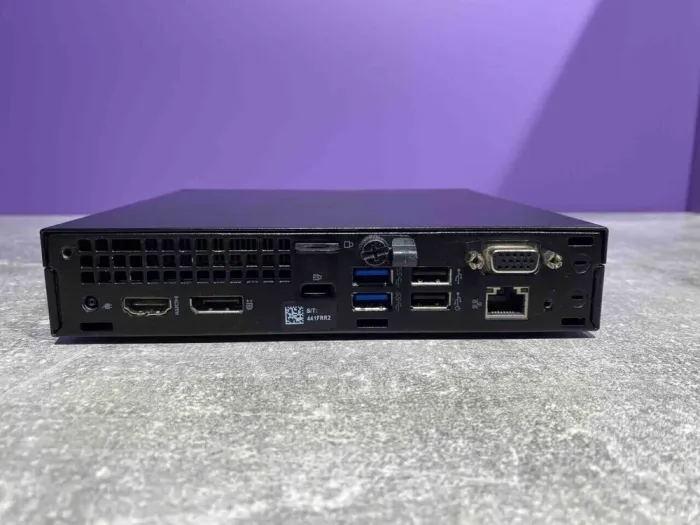 Неттоп Dell OptiPlex 3060 USFF / Intel Core i3-8100T (4 ядра по 3.1 GHz) / 16 GB DDR4 / 240 GB SSD / Intel UHD Graphics 630 / 65W б/в - зображення 3