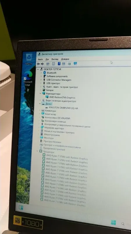Ультрабук Acer Aspire 3 15 A315-44P-R7GS / 15.6" (1920x1080) TN / AMD Ryzen 7 5700U (8 (16) ядер по 1.8 - 4.3 GHz) / 16 GB DDR4 / 512 GB SSD / AMD Radeon Graphics / WebCam / Win 11 - зображення 9