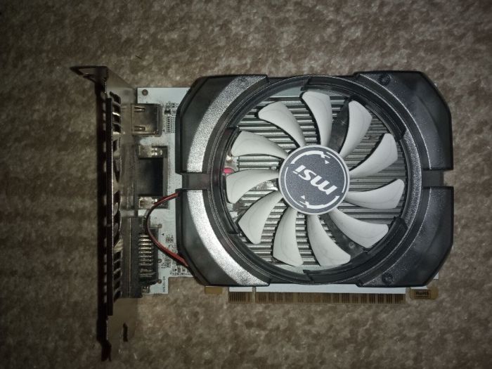 Дискретна відеокарта MSI GeForce GT 730 V2, 2 GB DDR3, 128-bit / 1x HDMI, 1x DVI, 1x VGA б/в - зображення 2