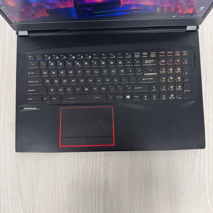 Ігровий ноутбук Б-клас MSI GE75 Raider 10SF / 17.3" (1920x1080) IPS / Intel Core i7-10750H (6 (12) ядер по 2.6 - 5.0 GHz) / 16 GB DDR4 / 512 GB SSD NVMe + 1000 GB HDD / nVidia GeForce RTX 2070, 8 GB GDDR6, 256-bit / WebCam б/в - зображення 7