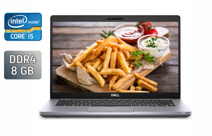 Ультрабук Dell Latitude 5410 / 14" (1920x1080) IPS / Intel Core i5-10310U (4 (8) ядра по 1.7 - 4.4 GHz) / 8 GB DDR4 / 512 GB SSD / Intel UHD Graphics / HDMI / WebCam б/в - зображення 1