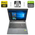 Ноутбук Medion Akoya P6670 / 15.6" (1920x1080) TN / Intel Core i5-6200U (2 (4) ядра по 2.3 - 2.8 GHz) / 8 GB DDR4 / 128 GB SSD + 1000 GB HDD / nVidia GeForce 940MX, 2 GB GDDR3, 64-bit / WebCam б/в