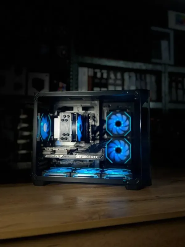 Збірка під замовлення: ігровий ПК AeroCool P300C-G-BK-v1 Tower / AMD Ryzen 7 7700 (8 (16) ядер по 3.8 - 5.3 GHz) / 32 GB DDR5 / 1000 GB SSD M.2 / nVidia GeForce RTX 5070, 12 GB GDDR7, 192-bit / 750W - зображення 3