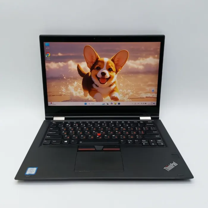 Ноутбук-трансформер Lenovo ThinkPad X380 Yoga / 13.3" (1920x1080) IPS Touch / Intel Core i5-8350U (4 (8) ядра по 1.7 - 3.6 GHz) / 8 GB DDR4 / 256 GB SSD / Intel UHD Graphics 620 / WebCam / FingerPrint б/в - зображення 2