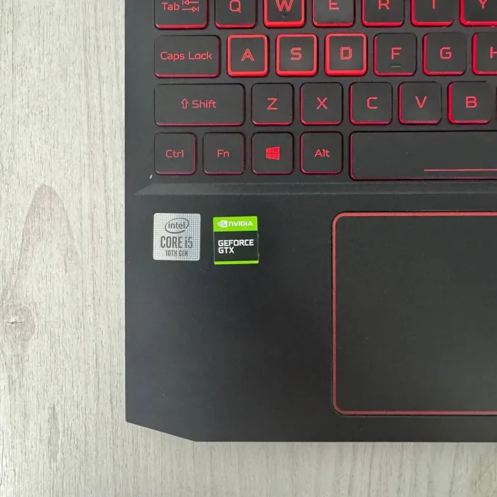 Ігровий ноутбук Б-класу Acer Nitro AN515-55 / 15.6" (1920x1080) IPS / Intel Core i5-10300H (4 (8) ядра по 2,5 - 4,5 ГГц) / 8 ГБ DDR4 / 256 ГБ SSD / nVidia GeForce GTX 1650, 4 ГБ GDDR6, 128-bit / WebCam / HDMI б/в - зображення 4