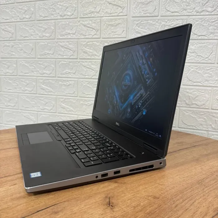 Мобільна робоча станція Dell Precision 7740 / 17.3" (1920x1080) IPS / Intel Xeon E-2276M (6 (12) ядер по 2.8 - 4.7 GHz) / 32 GB DDR4 / 512 GB SSD / nVidia Quadro RTX 4000, 8 GB GDDR6, 256-bit / WebCam б/в - зображення 5