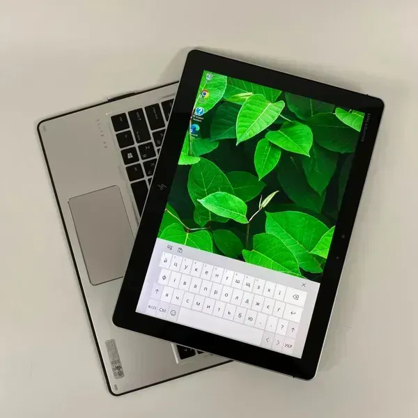 Нетбук-трансформер HP Elite X2 1012 G2 / 12.3" (2736x1824) IPS Touch / Intel Core i5-7300U (2 (4) ядра по 2.6 - 3.5 GHz) / 8 GB DDR3 / 256 GB SSD / Intel HD Graphics 620 / WebCam / TouchID б/в - зображення 14