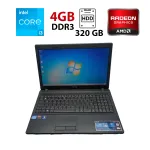 Ноутбук Asus K54 / 15.6" (1366x768) TN / Intel Core i3-2330M (2 (4) ядра по 2.2 GHz) / 4 GB DDR3 / 320 GB HDD / AMD Radeon HD 6470M, 1 GB DDR3, 64-bit / WebCam б/в