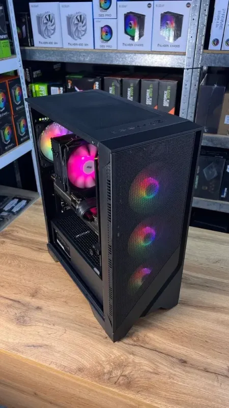 Збірка під замовлення: ігровий ПК MSI MAG Forge 120A B65 Tower / AMD Ryzen 5 7500F (6 (12) ядер по 3.7 - 5.0 GHz) / 32 GB DDR5 / 1000 GB SSD M.2 / AMD Radeon RX 6800 XT, 16 GB GDDR6, 256-bit / 750W б/в - зображення 4