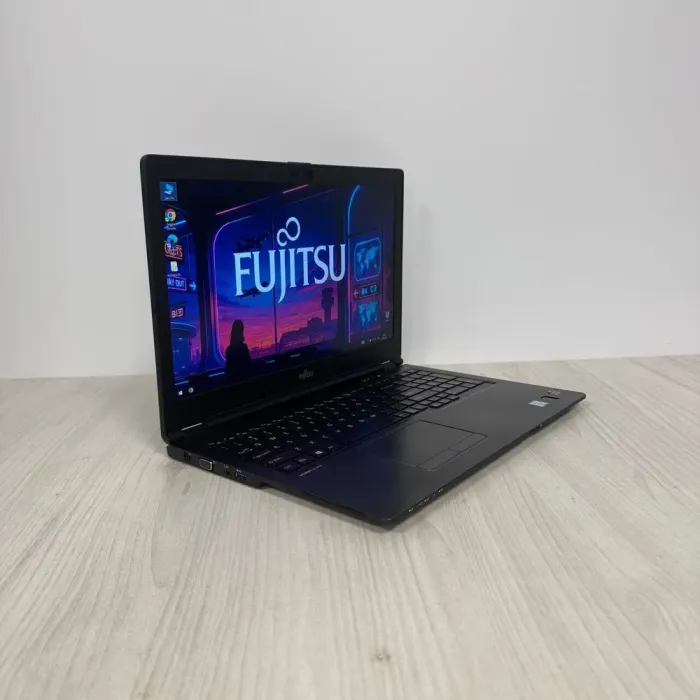 Ультрабук Б-клас Fujitsu LifeBook U759 / 15.6" (1920x1080) IPS / Intel Core i5-8365U (4 (8) ядра по 1.6 - 4.1 GHz) / 8 GB DDR4 / 256 GB SSD NVMe / Intel UHD Graphics / WebCam б/в - зображення 4