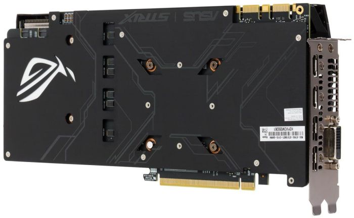 Дискретна відеокарта Asus ROG Strix GeForce GTX 1080 Ti Gaming OC, 11 GB GDDR5X, 352-bit / 1x DVI, 2x HDMI, 2x DisplayPort / (ROG-STRIX-GTX1080TI-11G-GAMING) б/в - зображення 3